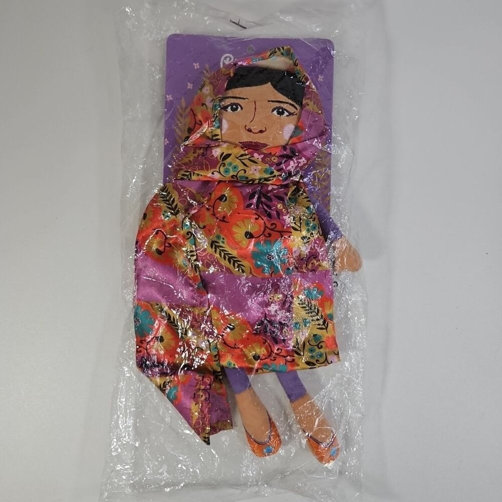 Piccolina Trailblazer Malala Yousafzai Plush Doll